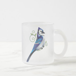 Blåskrikadag Frostad Glasmugg