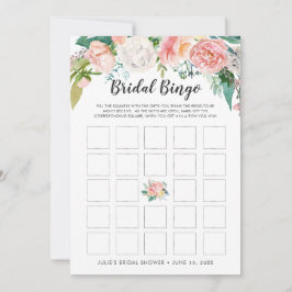 Blåsksommarens Blommigt, Dubbla-sidig Möhippa Inbjudningar