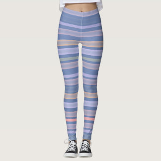 Blåskuggor rand leggings