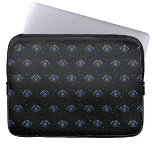 Blåskyddstalisman öga, ondskefull öga laptop fodral