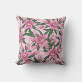 Blåslilier i Pastellns Rosa Kudde