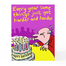 Blåsljus Grattis på födelsedagen-kort