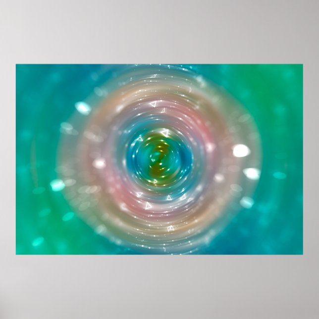 Blåsljus, skrika oskärpa ljus på multiska poster (Framsidan)