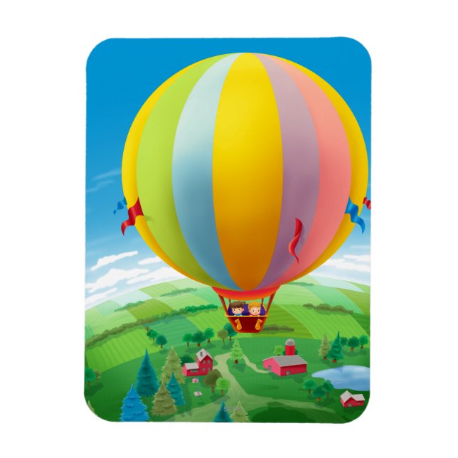 Blåsning i Vinden Magnet (Vertikal)