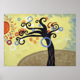 Blåsning i Vinden Poster