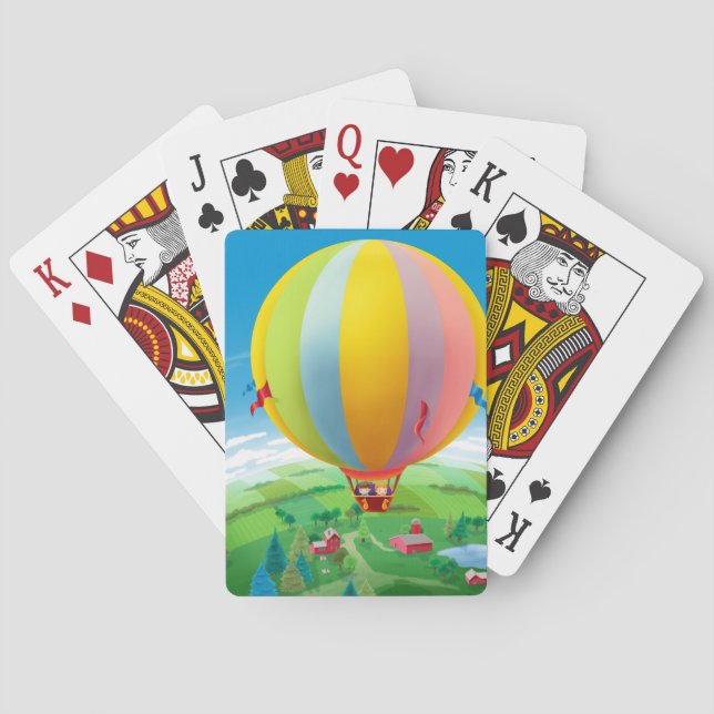 Blåsning i Vinden Spelkort (Baksidan)