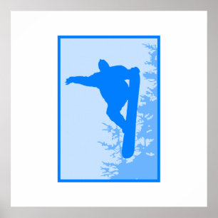 Blåsnitts Logotyp Poster