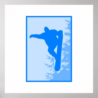Blåsnitts Logotyp Poster