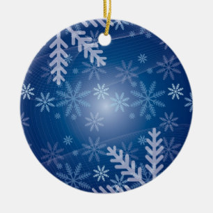 Blåsnowy christmas ornament