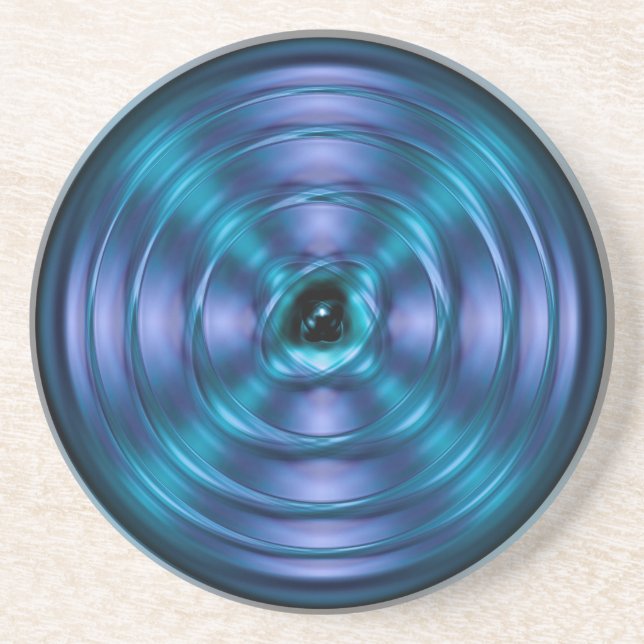 Blåsnurrande atom underlägg (Framsidan)