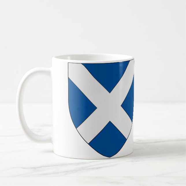 Blason De La Famille De Giry Kaffemugg (Vänster)