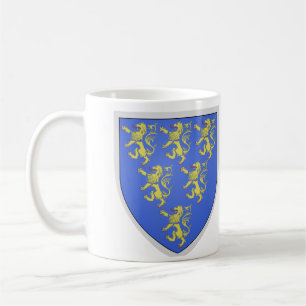 Blason Geoffroy Plantagenet Kaffemugg