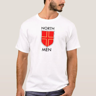 Blason normand de saint-olaf, "NORTH MEN" Tee