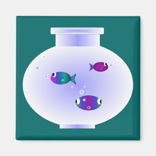Blåspån Magnet