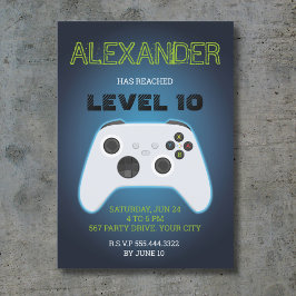 Blåspelarinbjudan Inbjudningar