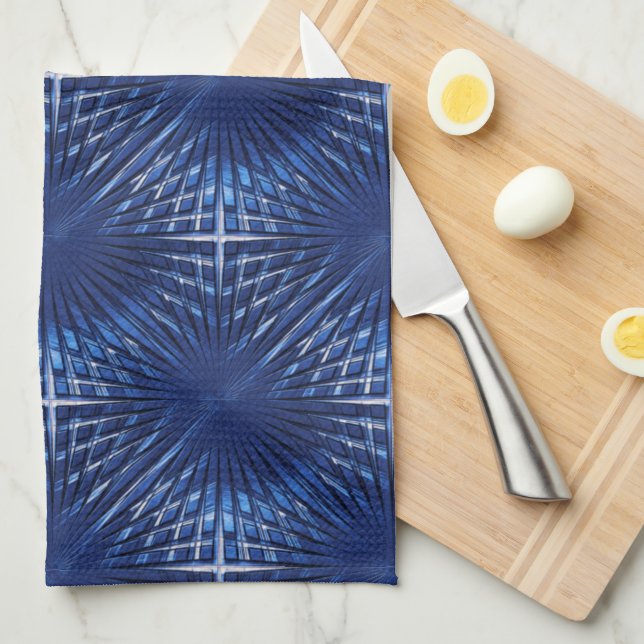 Blåspetsad grille tittar, uppblåst kökshandduk (Vikt i Fjärdedel)