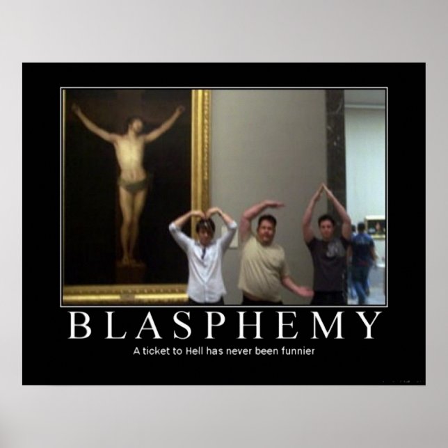 Blasphemy Poster (Framsidan)