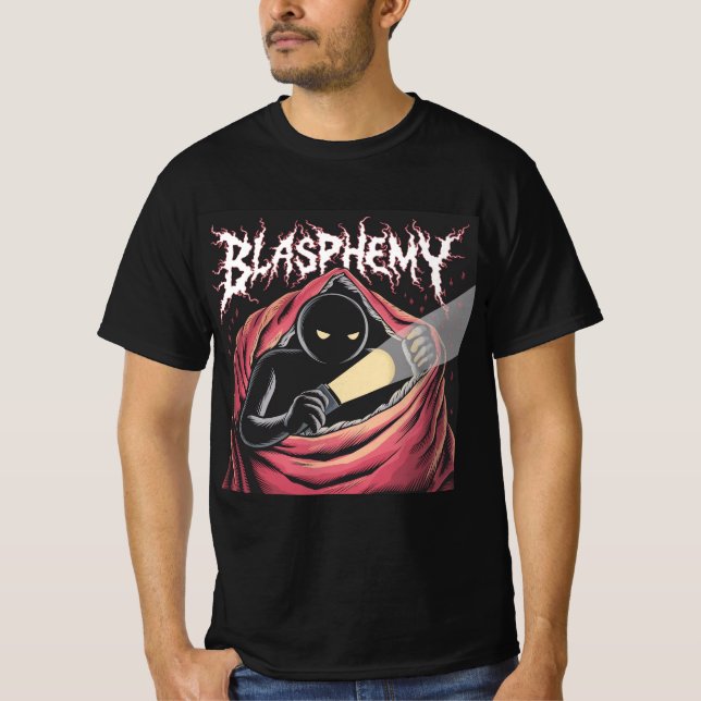 Blasphemy T Shirt (Framsida)