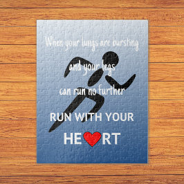 Blåsporter för idrottsman pussel