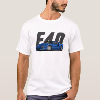 Blåsportsburk, Toppen Retro F40 F-40 T Shirt