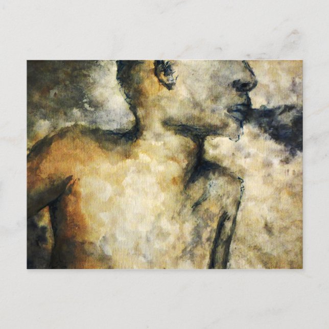 blåsrök vykort (Framsida)