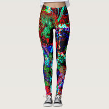 Blast abstrakt legging, Kromatisk abstrakt kvinna