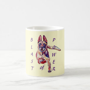 Blast av Power Paded Belgium Malinois Mugg