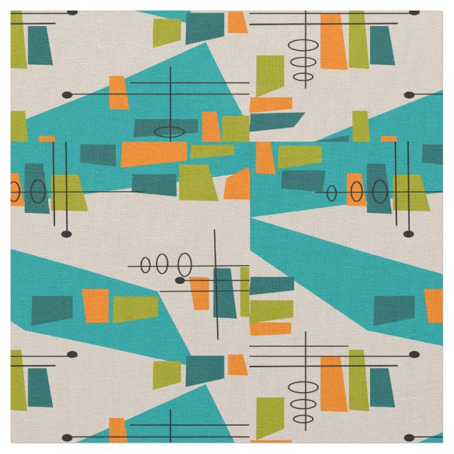 Blast av Teal Tyg (Närbild)