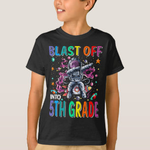 Blast av till 5:e Klass-raketen Back to school T Shirt