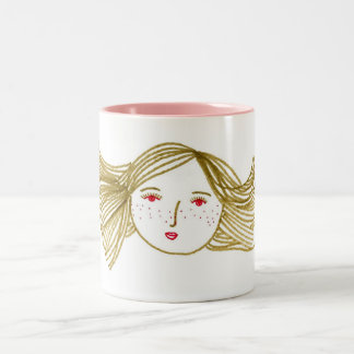 Blåst cykel Två-Tonad mugg