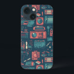 Blast från det förflutna: 80:s teknik<br><div class="desc">Res tillbaka i tid med den här nostalgiska designen med ikonprylar från 80-talet. Perfekt för alla som kärlek retro Technology och vintage stil</div>