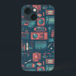 Blast från det förflutna: 80:s teknik<br><div class="desc">Res tillbaka i tid med den här nostalgiska designen med ikonprylar från 80-talet. Perfekt för alla som kärlek retro Technology och vintage stil</div>