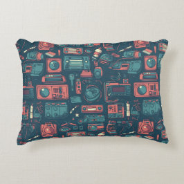 Blast från det förflutna: 80:s teknik prydnadskudde