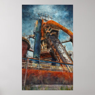Blast Furnace Poster