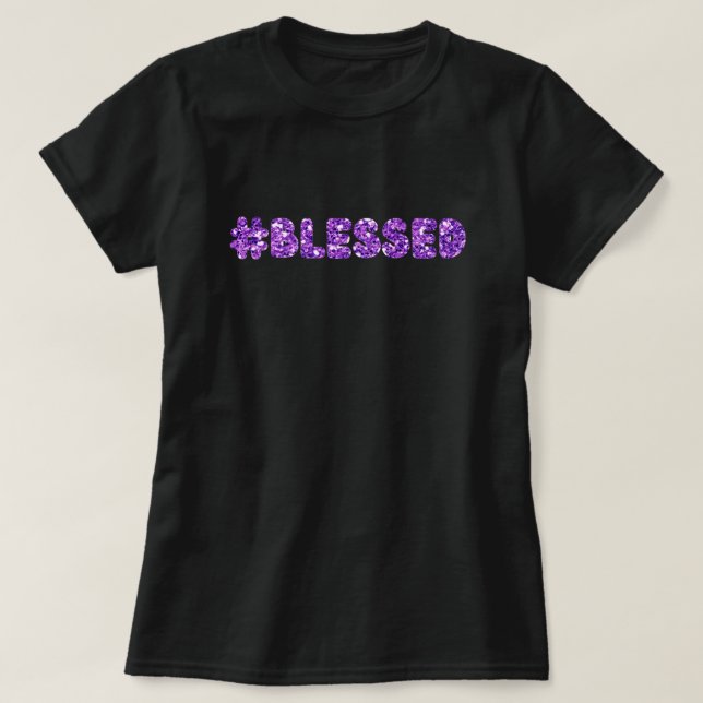 #Bläst Glitter T Shirt (Design framsida)