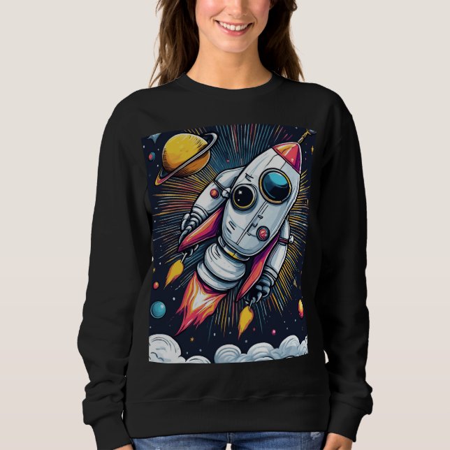Blast Off! T Shirt (Framsida)