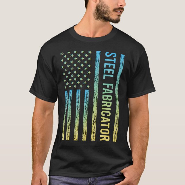 Blåstål för Gult T Shirt (Framsida)