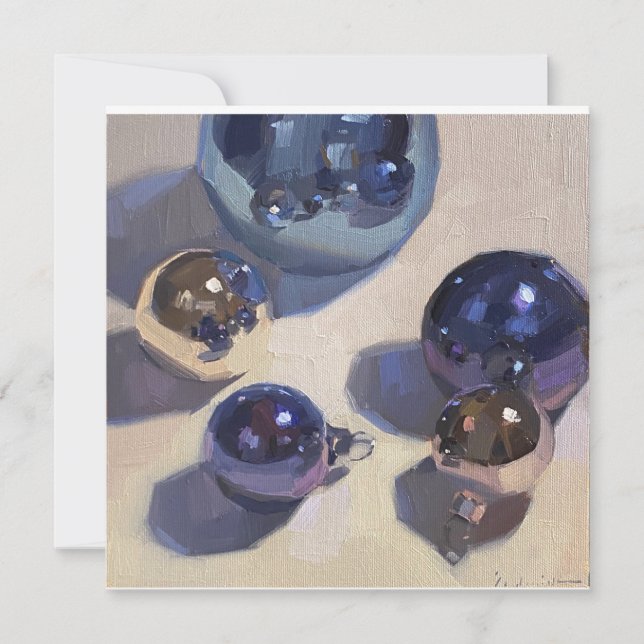 Blåstål - Platt blankprov med kvadratiskt blankpro Kort (Framsida)