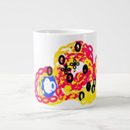 Blåstång glädje sommar lek jumbo mugg