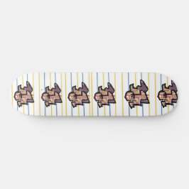 Blåstång sommar glädje mini skateboard bräda 18,5 cm