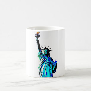 Blåstaty för Dam Liberty Kaffemugg
