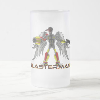 Blastermann halv literexponeringsglas frostat ölglas