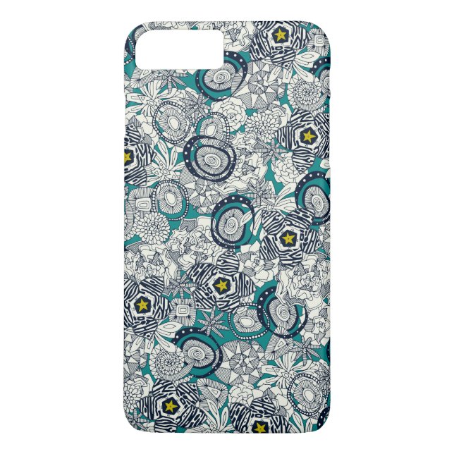 Blåstjärna Case-Mate iPhone Skal (Baksida)