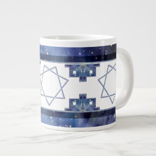 Blåstjärna Septagram Jumbo Mugg