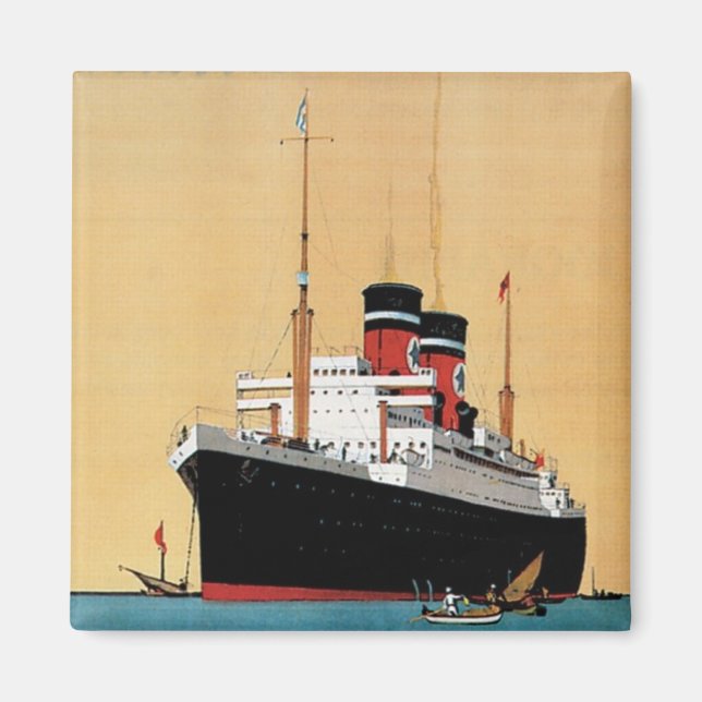 Blåstjärnigt Liner Magnet (Framsidan)