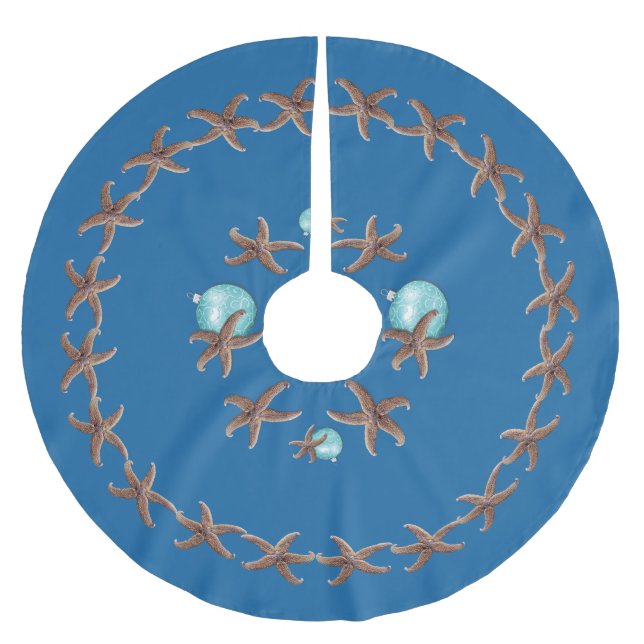 Blåstjärtfenans andedräkt Julgran Skirt Julgransmatta Borstad Polyester (Framsidan)