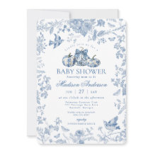 Blåstömningspumpans Fransk Fall Blommigt Baby Show