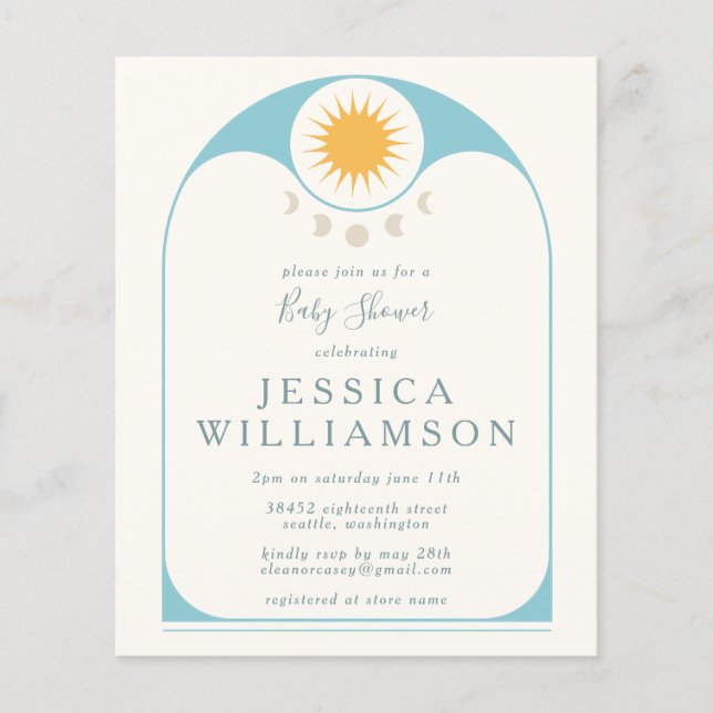 Blåstövel för Måne i , kelestial stjärna (Framsida)