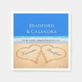 Blåstövlar 2 Hjärter i Sand Pappersservett