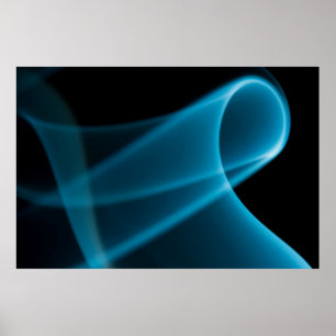 Blåstråle av ljus poster